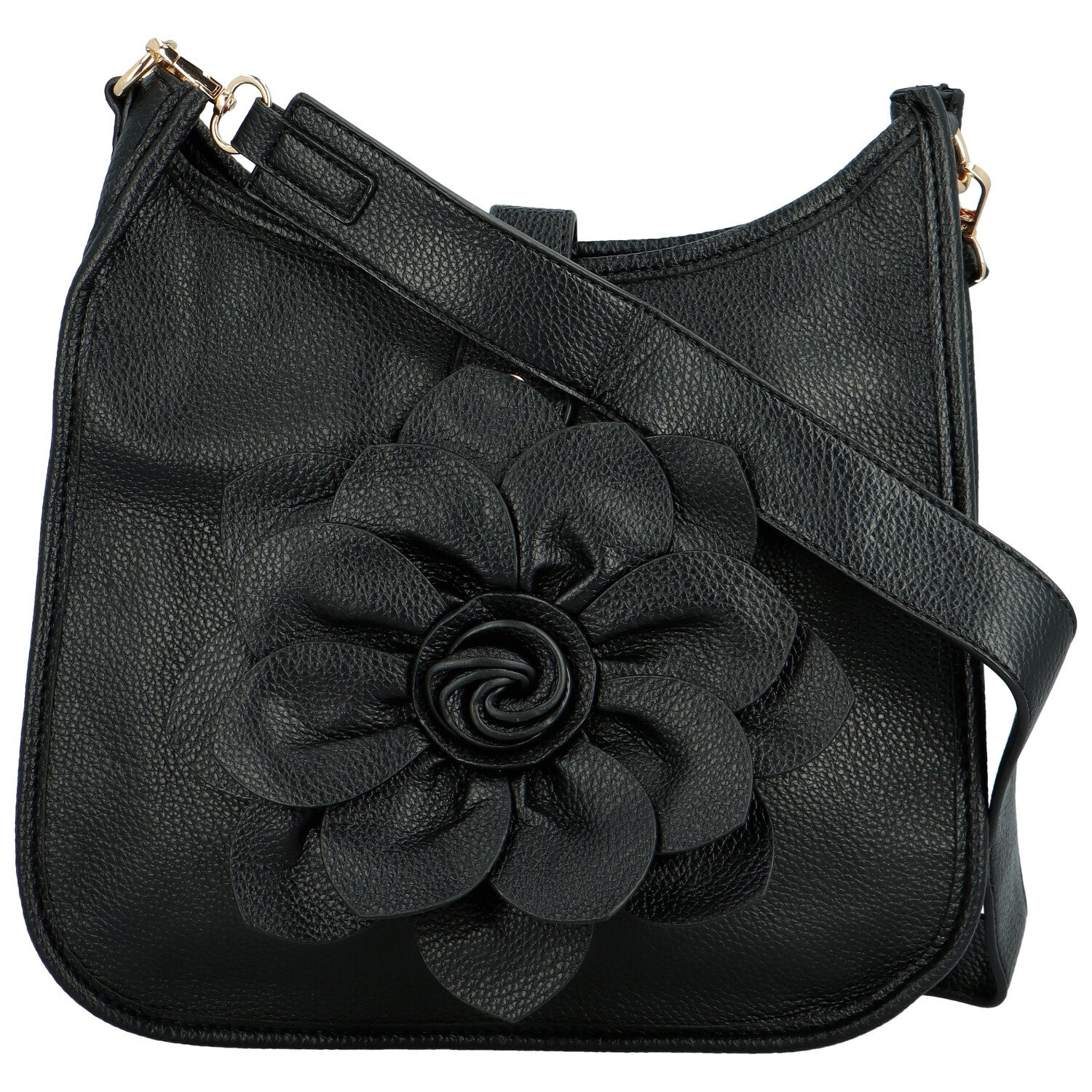 Dámská kabelka na rameno černá - MaxFly Thiago černá