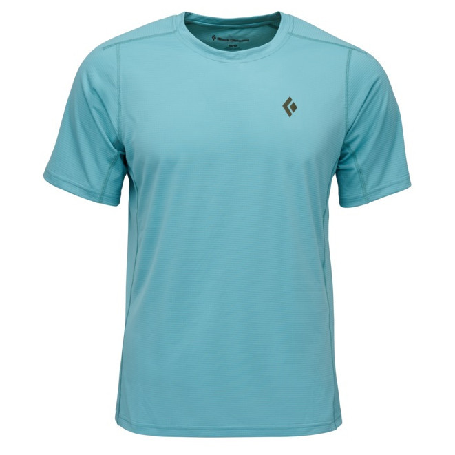 Pánské triko Black Diamond M Distance Ss Tech Tee Velikost: M / Barva: světle modrá