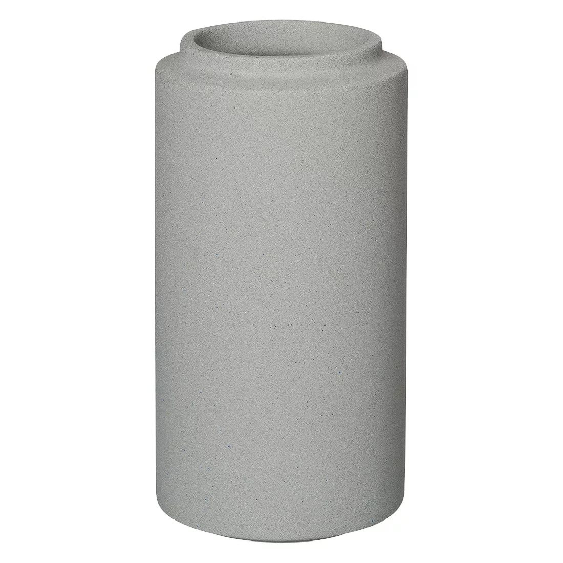 Kelímek na zubní kartáčky CRETO 13 cm, světle šedá, beton, Blomus