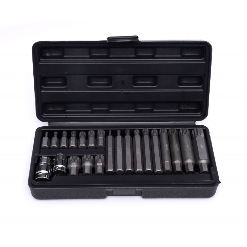 Kraft&Dele KD10539 Sada bitů M4–M18 Spline 22 ks