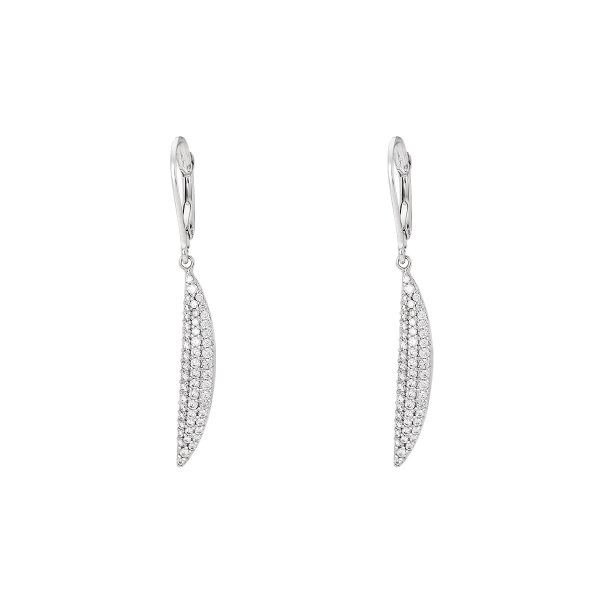 Náušnice se syntetickými kameny 336-588-000315 2.65g