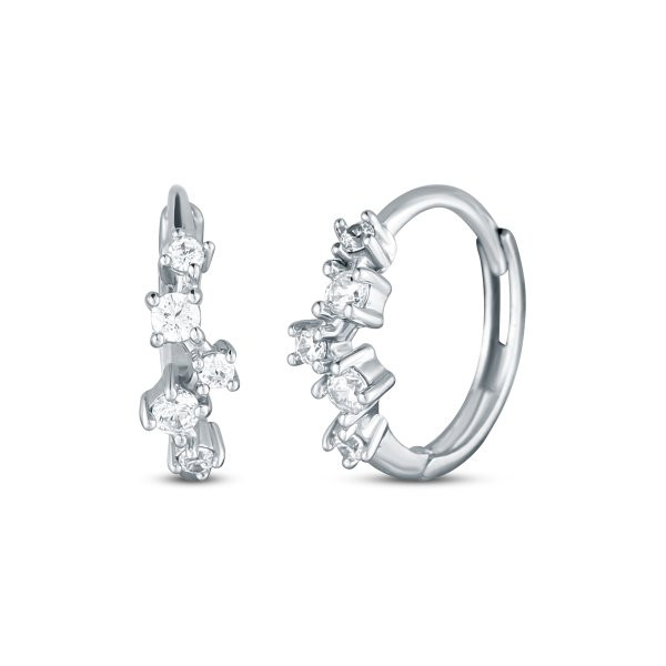 Náušnice se syntetickými kameny 336-308-049224 1.50g