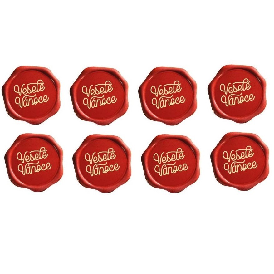 Čokoládová dekorace Veselé Vánoce Množství v balení: 8 ks