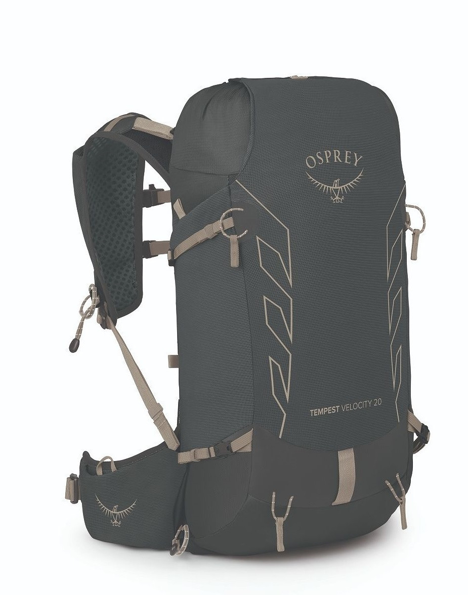 Osprey TEMPEST VELOCITY 20 dark charcoal/chiru tan Velikost: WXS/WS 843820178883