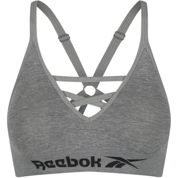 Reebok MARYNA Dámská podprsenka, šedá, velikost