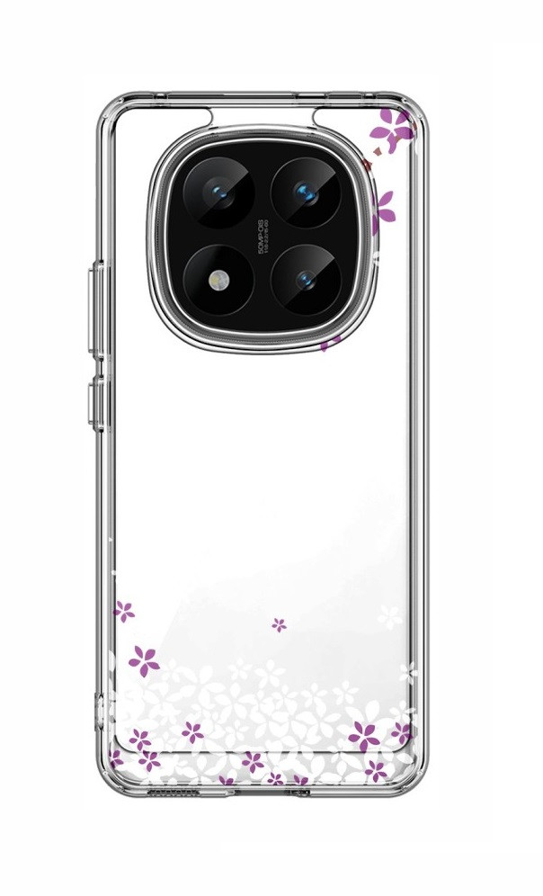 Kryt TopQ Image Xiaomi Redmi Note 14 Pro+ 5G pevný Květy sakury 136936