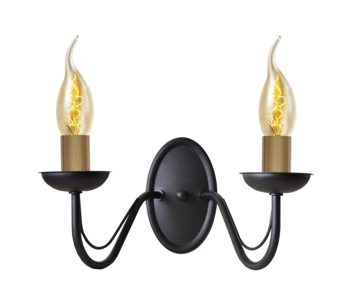 Nástěnné svítidlo MALBO 2xE14/60W/230V