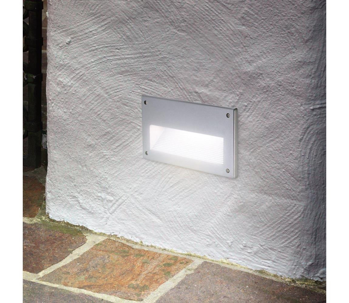 Eglo Eglo 88575 - Venkovní zápustné svítidlo ZIMBA 1xE14/60W/230V IP44