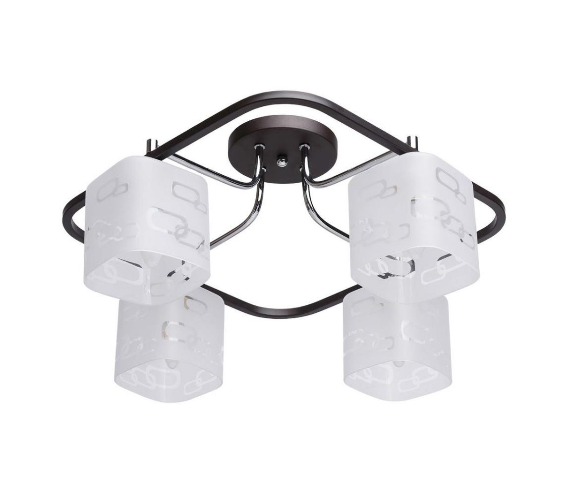 DeMarkt De Markt - Přisazený lustr ALPHA 4xE14/60W/230V