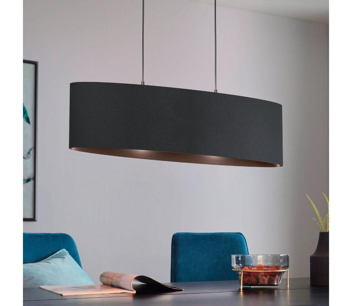 Eglo Eglo 99044 - Lustr na lanku MASERLO 2xE27/40W/230V