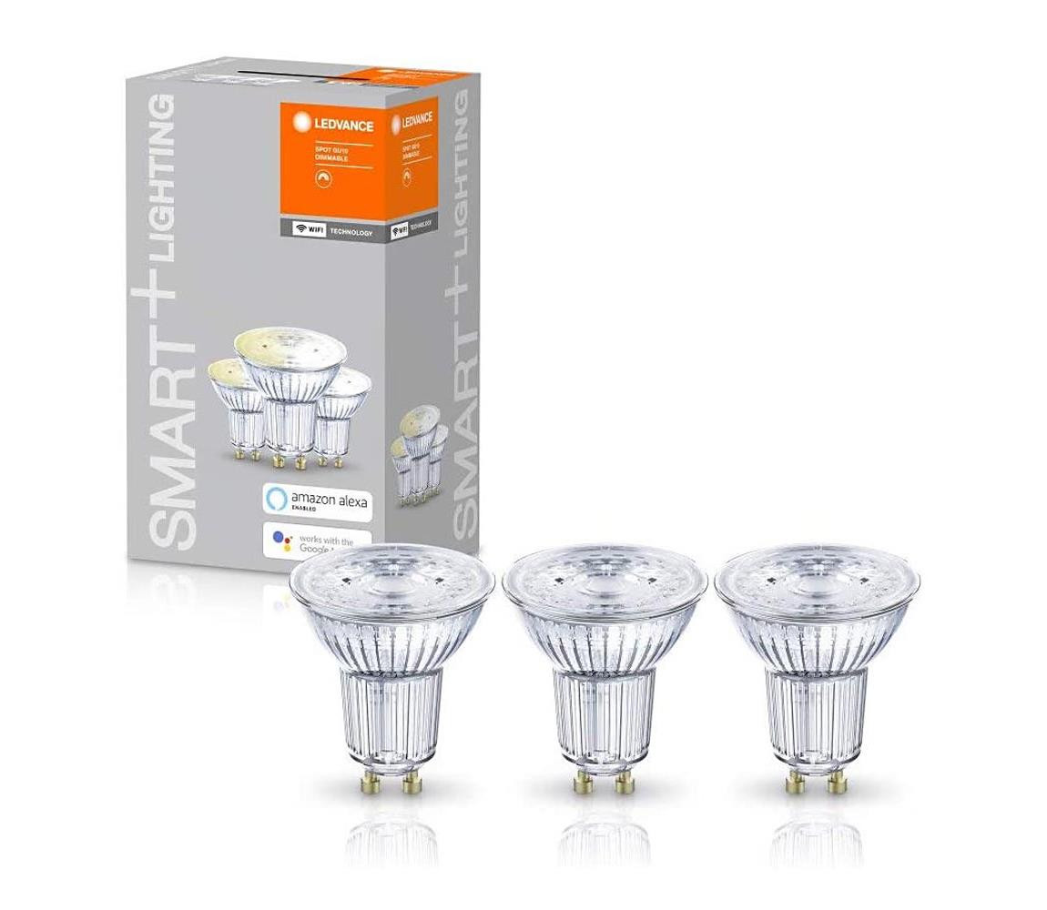 Ledvance SADA 3x LED Stmívatelná žárovka SMART+ GU10/5W/230V 2700K - Ledvance