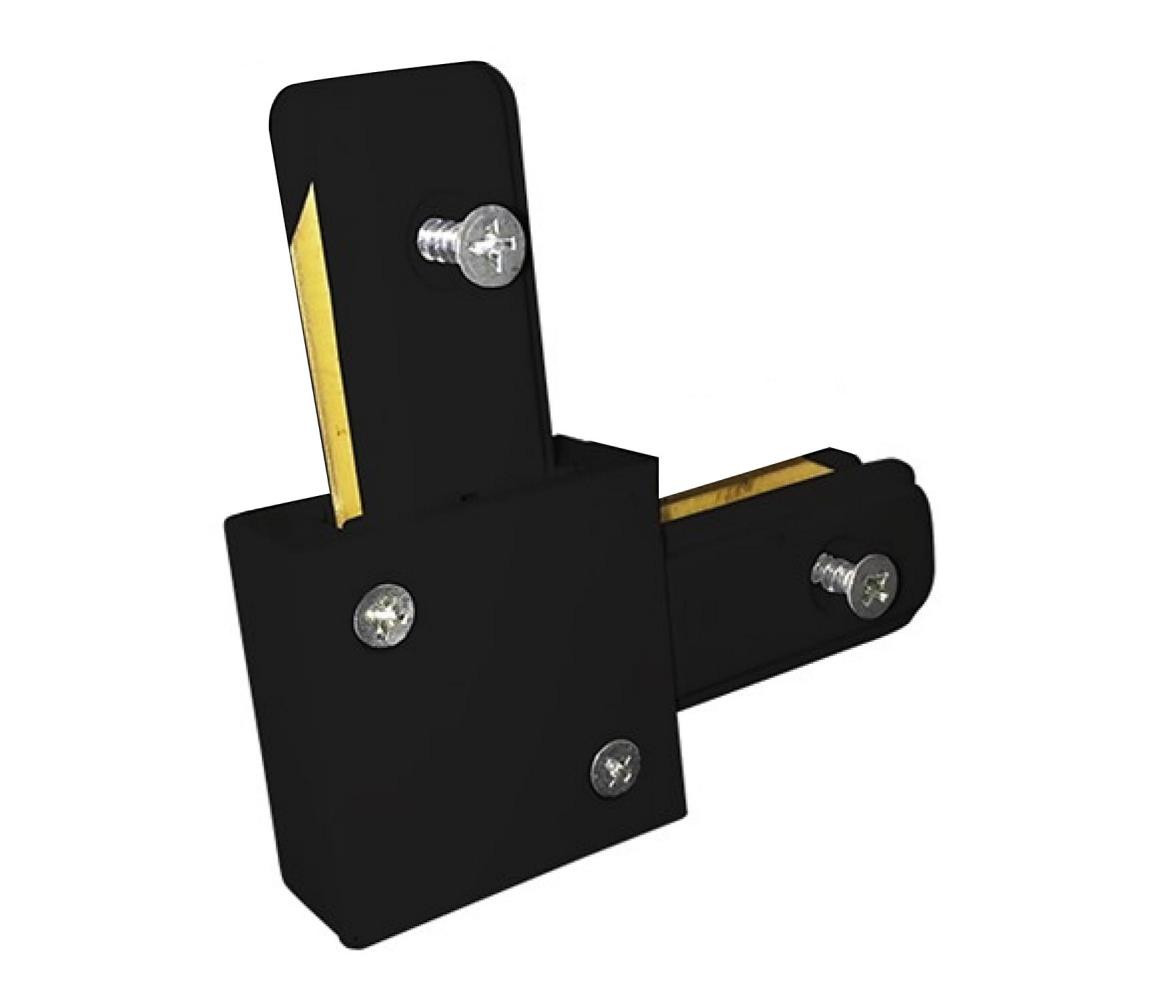 Konektor pro svítidla v lištovém systému CONNECTOR RS BLACK typ L