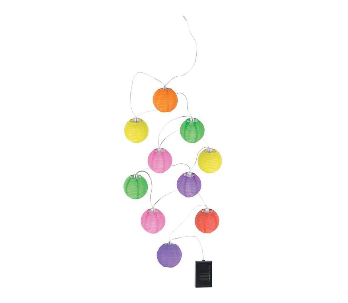 Globo Globo 33971 - LED Solární řetěz 10xLED/0,06W/1,2V IP44