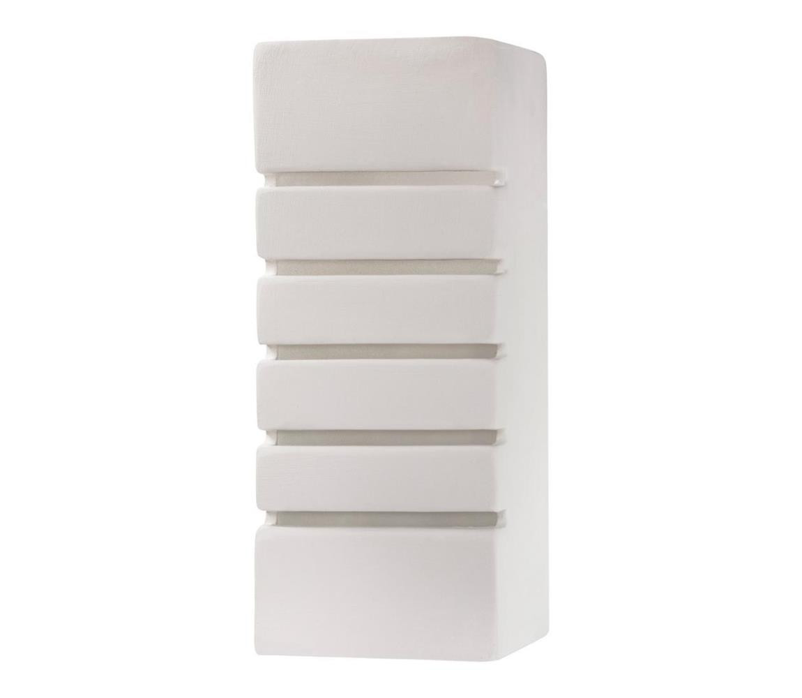 SL.0161 - Nástěnné svítidlo SAMIR 1xE27/60W/230V bílá