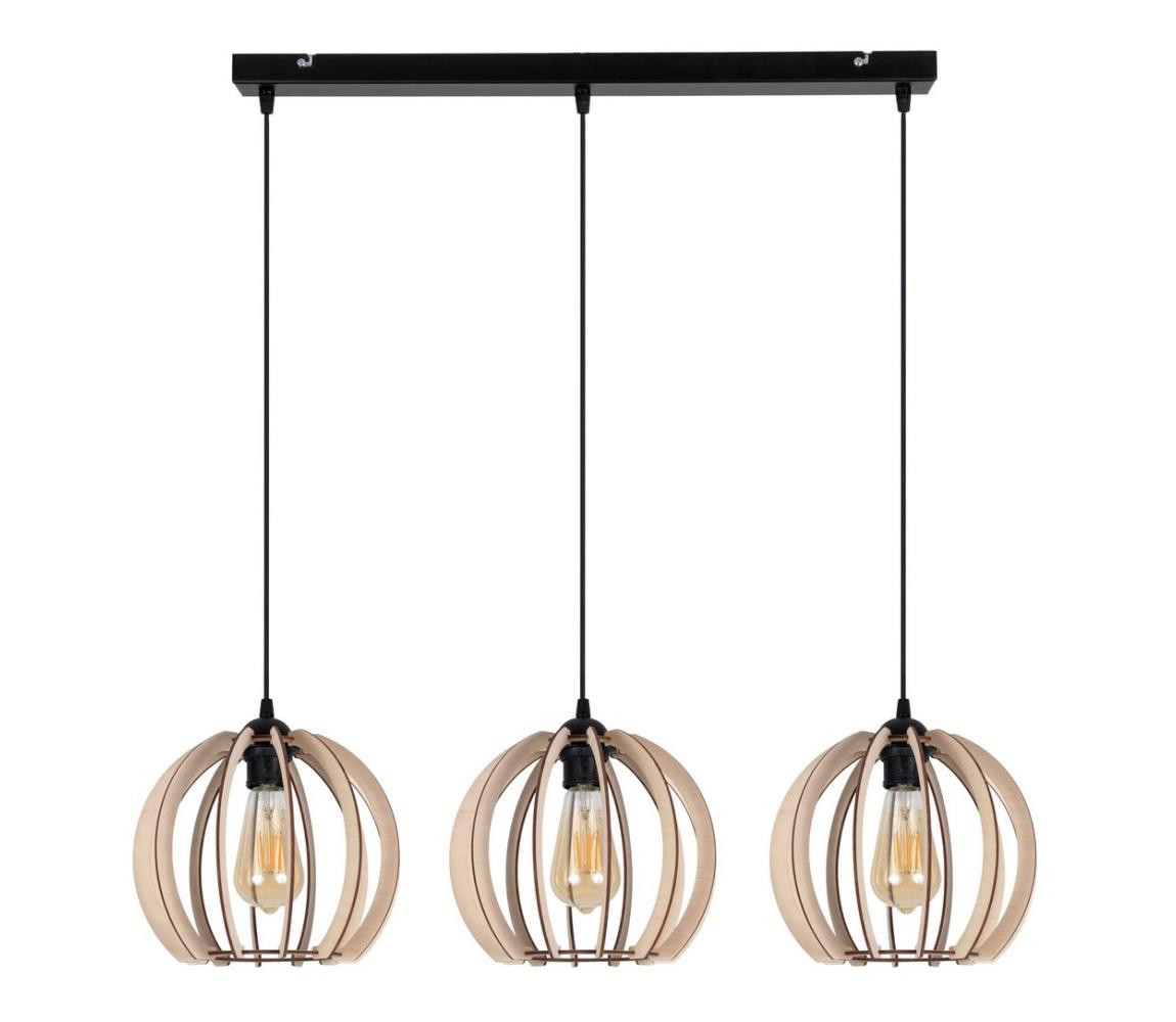 Lustr na lanku DORO 3xE27/60W/230V