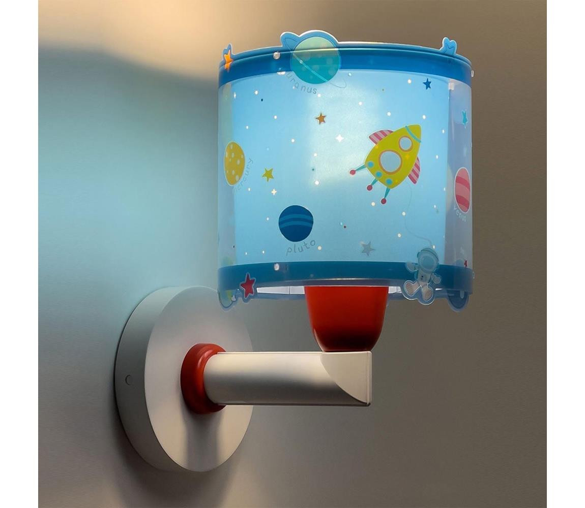 Dalber Dalber 41349 - Dětské nástěnné svítidlo PLANETS 1xE27/60W/230V