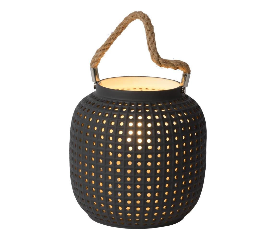 Lucide Lucide 13525/01/36 - Stolní lampa SAFIYA 1xE14/25W/230V antracit