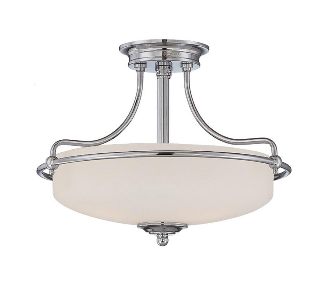 Elstead Elstead QZ-GRIFFIN-SFS-AN - Přisazený lustr GRIFFIN 3xE27/100W/230V lesklý chrom