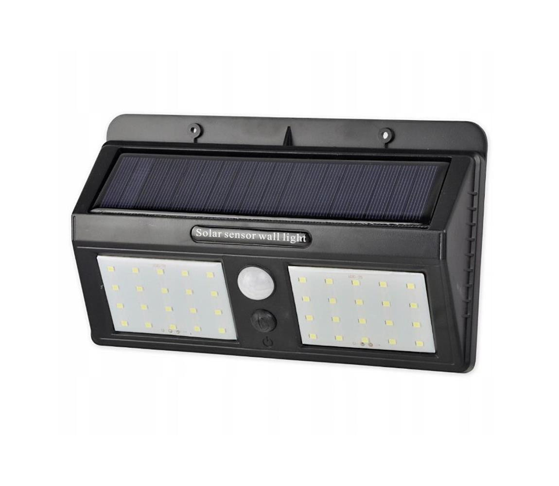 LED Solární nástěnné svítidlo se senzorem LED/1,2W/3,7V IP54