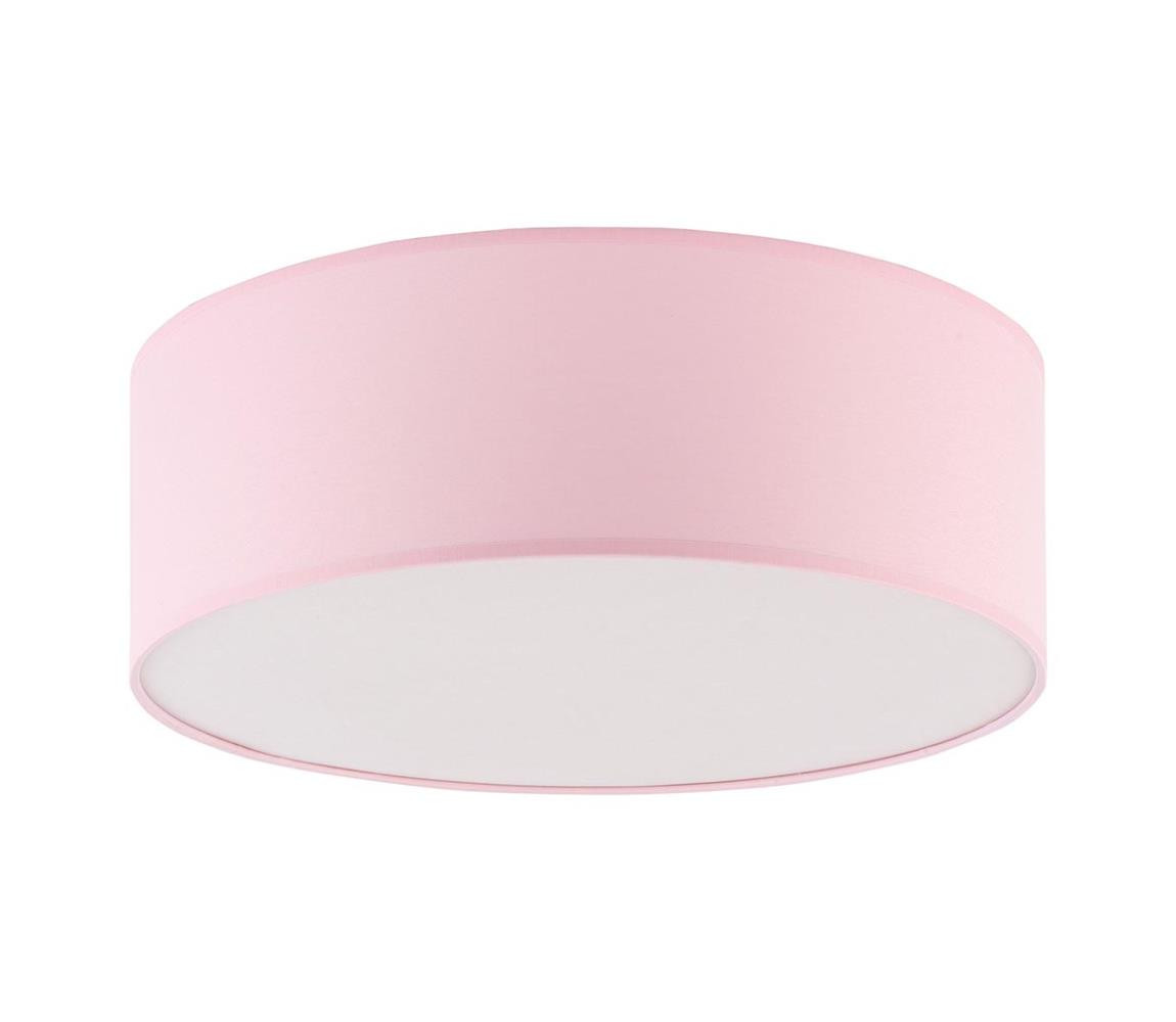 Dětské stropní svítidlo RONDO KIDS 4xE27/15W/230V růžová