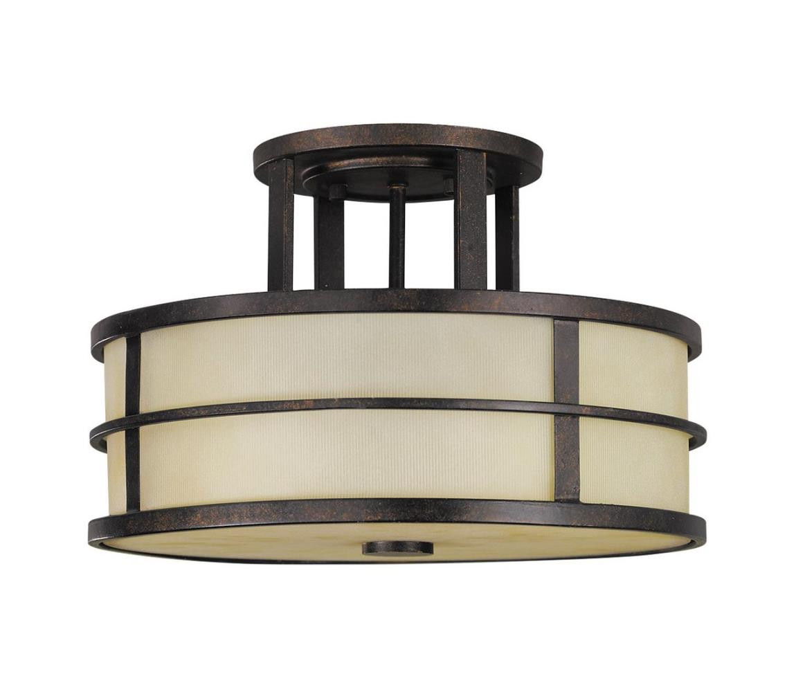 Elstead Feiss FE-FUSION-SF - Přisazený lustr FUSION 3xE27/60W/230V