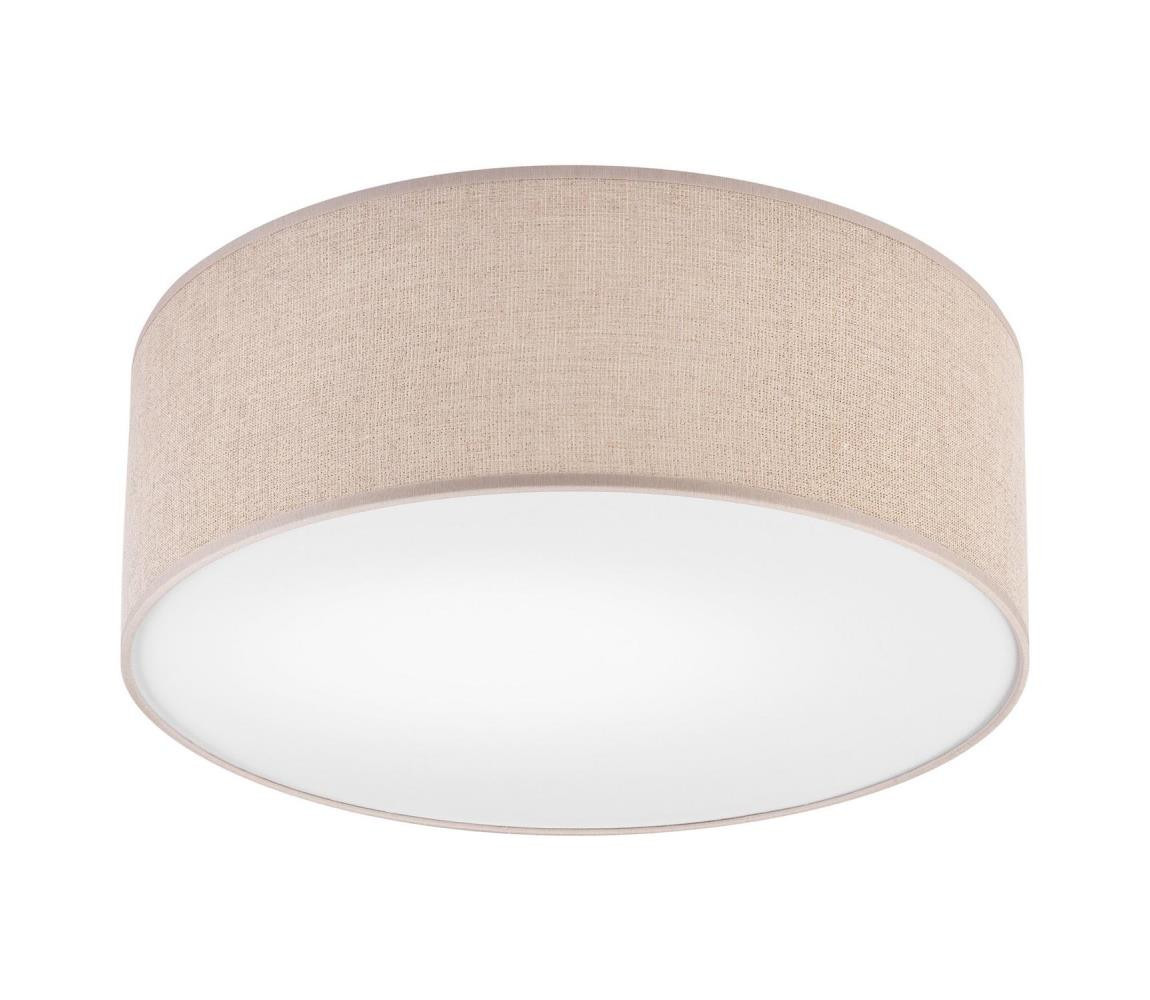 Stropní svítidlo MONTE 1xE27/60W/230V pr. 35 cm hnědá