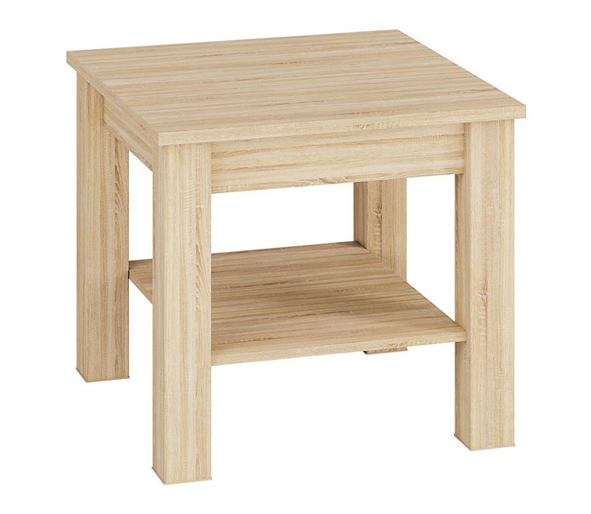 Konsimo Sp. z o.o. Sp. k. Konferenční stolek ARNIKA 57x65 cm dub sonoma