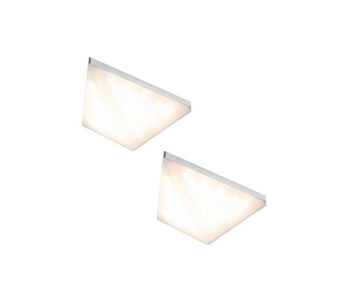 Paulmann Paulmann 93584 - SADA 2xLED/6,2W IP44 Osvětlení nábytku KITE 230V