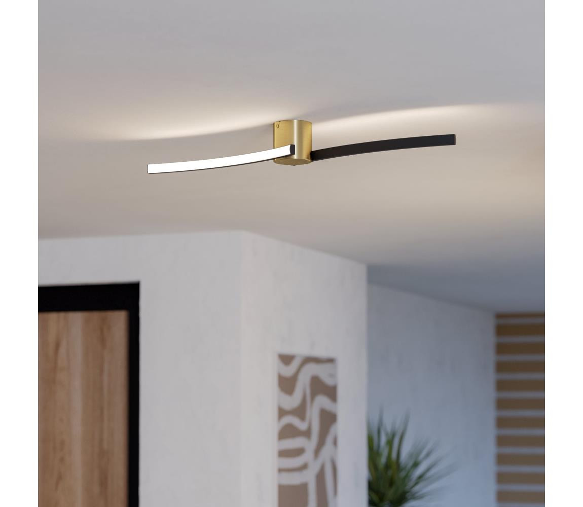 Eglo Eglo 901216 - LED Stropní svítidlo AIETA LED/12W/230V 4000K černá