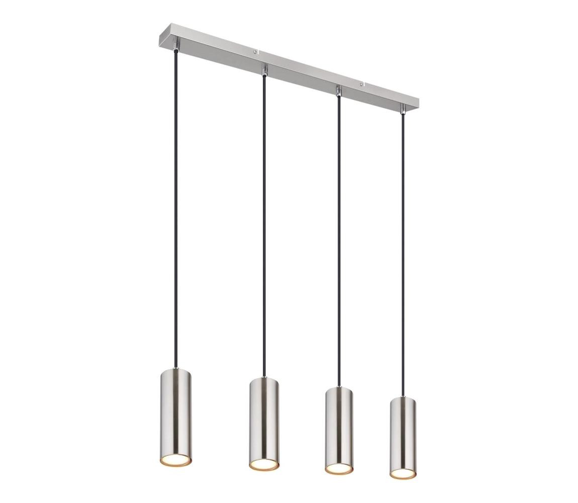 Globo Globo 57911-4H - Lustr na lanku ROBBY 4xGU10/35W/230V matný chrom