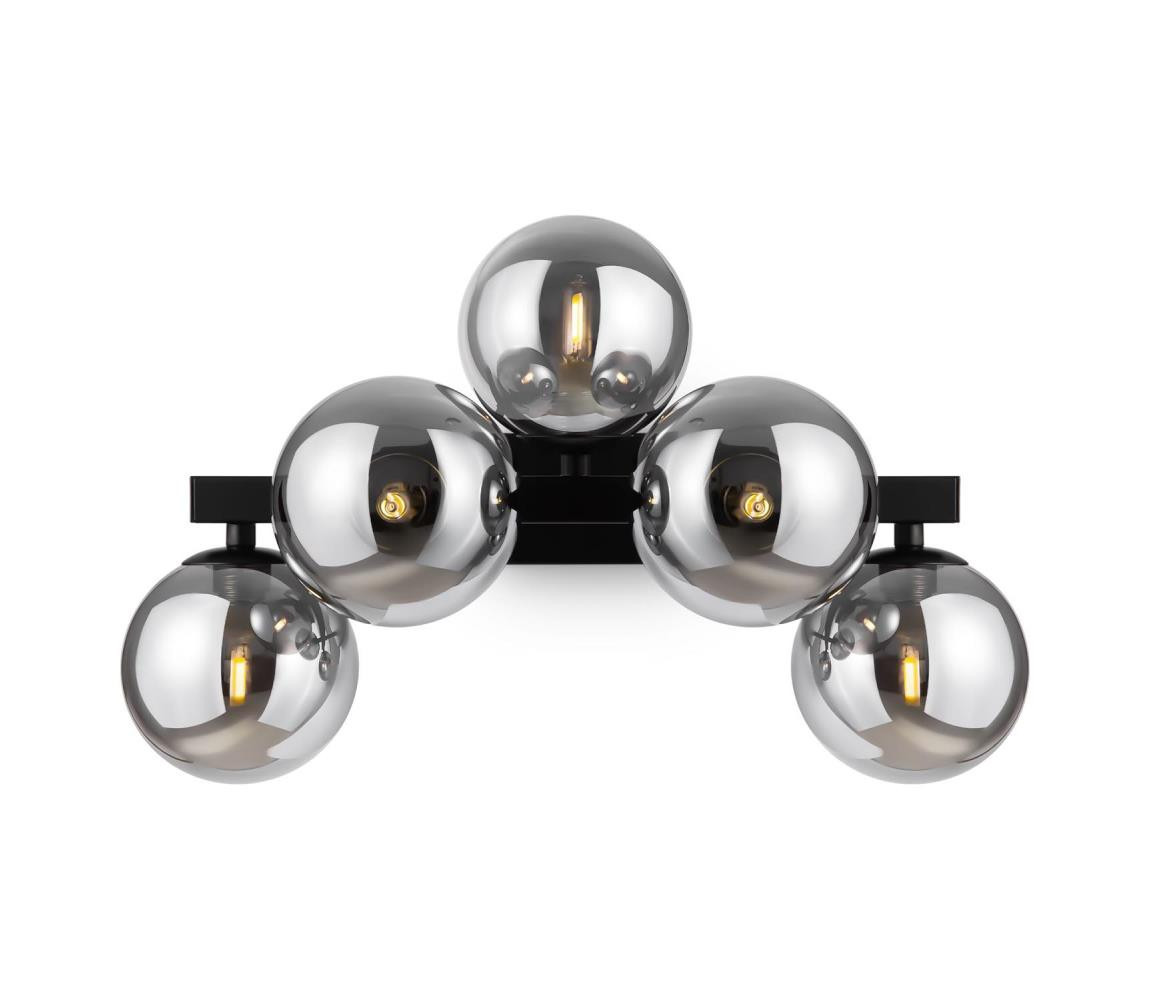 Maytoni Maytoni MOD547WL-05B - Nástěnné svítidlo DALLAS 5xG9/28W/230V černá