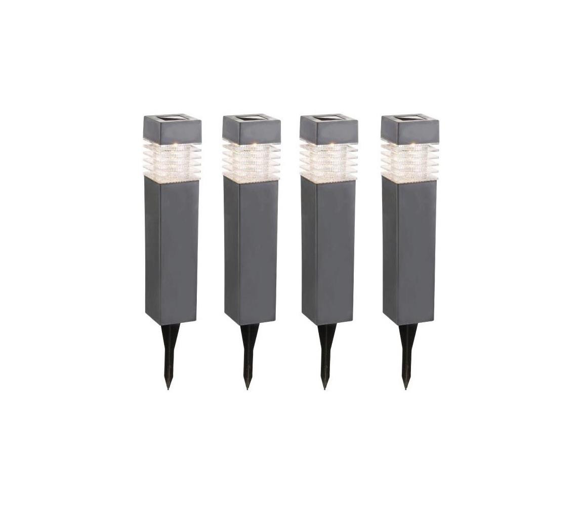 Globo Globo 33269-4 - SADA 4x LED Solární lampa LED/0,06W/3,2V IP44