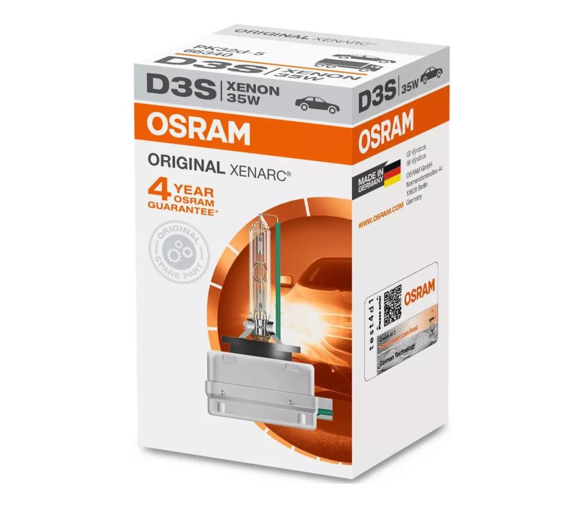 Osram Xenonová autožárovka D3S PK32d-5/35W/85V 4150K - Osram