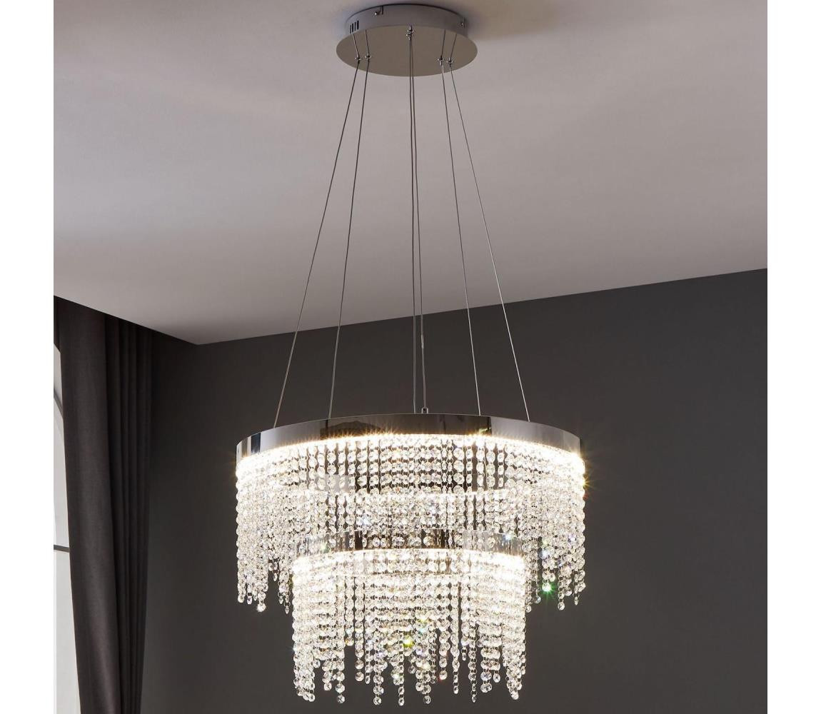 Eglo Eglo 39281 - LED Stmívatelný lustr na lanku ANTELAO LED/45W/230V