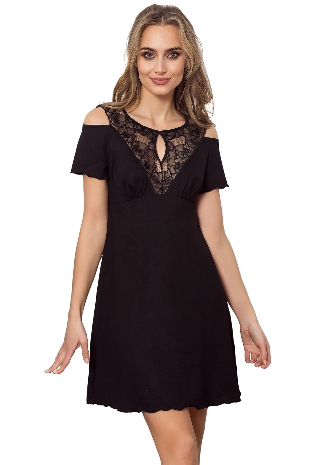 Dámská noční košilka Naomi black