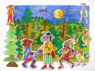 Zvířátka a loupežníci - Pohádka bez tyček