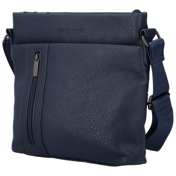 Pánská crossbody taška modrá - Pierre Cardin Wotsn modrá