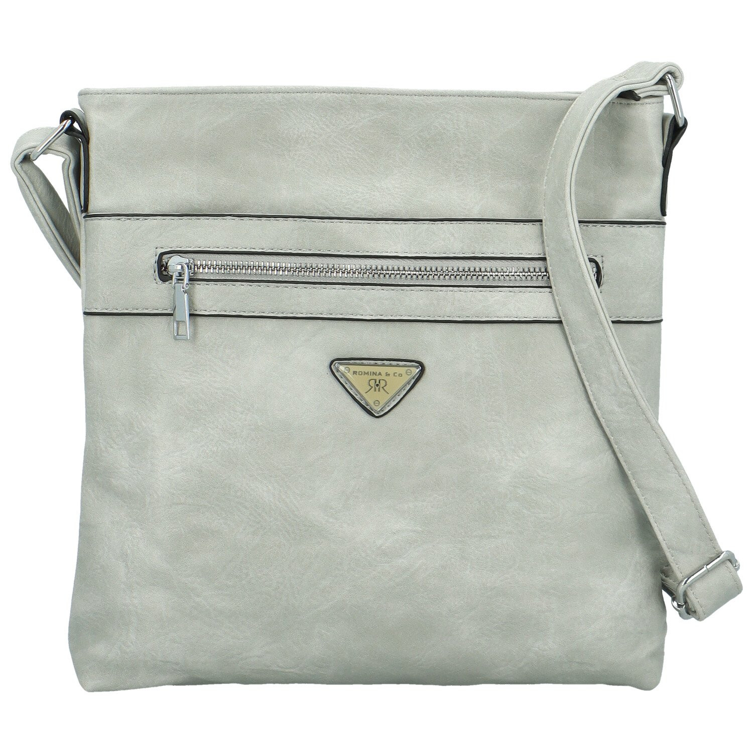 Dámská crossbody kabelka šedá - Romina & Co Bags Tomai šedá