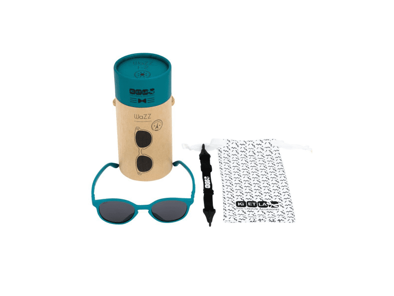 Ki ET LA Dětské sluneční brýle WAZZ 1-2 roky, peacock blue