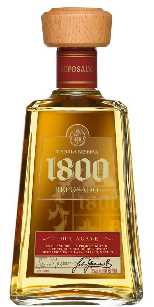 1800 Reposado 100% de Agave 38 % 0,7 l