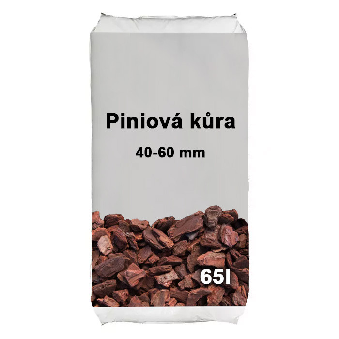 AGRO CS Garden Boom Piniová kůra 40-60 mm Paleta - 39 x 65 l