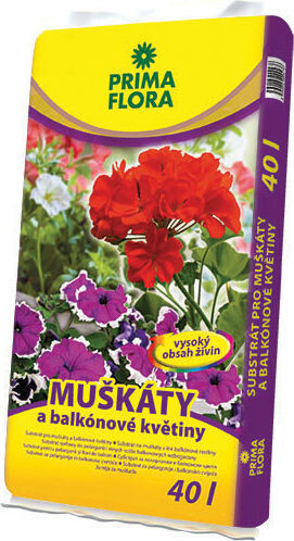 AGRO CS PRIMAFLORA Substrát pro muškáty 40 l