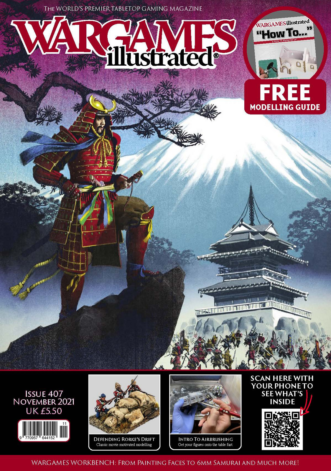 Warlord Games Wargames Illustrated WI40 November 2021 Edition