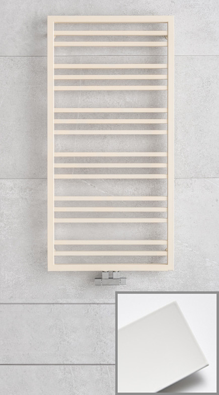 P.M.H PMH Avento Frame AVF1 koupelnový radiátor 500x790 mm - bílá lesk (P.M.H.)