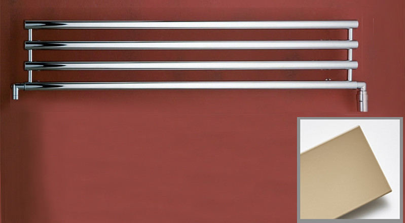 P.M.H PMH Rosendal RLGB koupelnový radiátor 950x266 mm - šedobéžová lesk (P.M.H.)