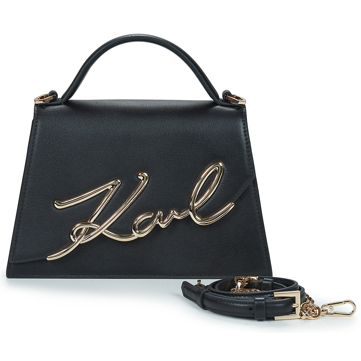 Karl Lagerfeld  K/SIGNATURE 2.0 MD CROSSBODY  Černá