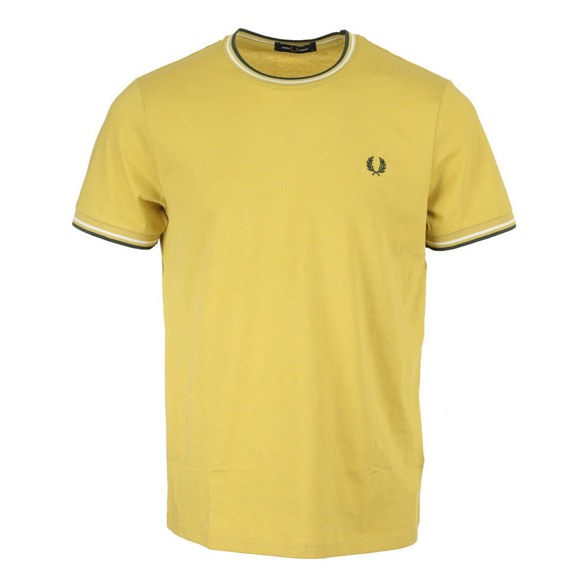 Fred Perry  Twin Tipped T-Shirt  Žlutá