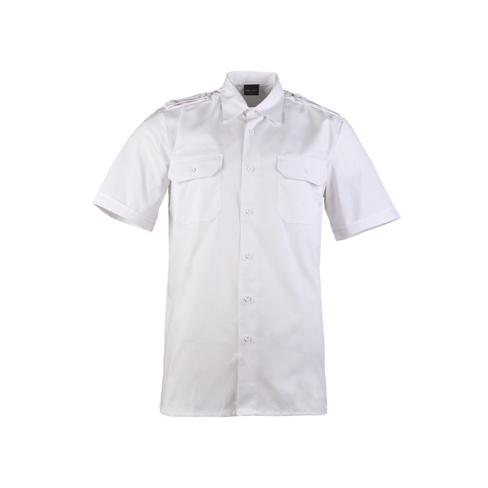 Košile Servis s krátkým rukávem - bílá, 3XL