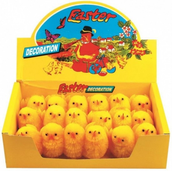Anděl Velikonoční kuřátka - 7 cm - 18 ks - 8017