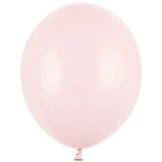 Balónky latexové pastelové světle růžové 43 cm 25 ks